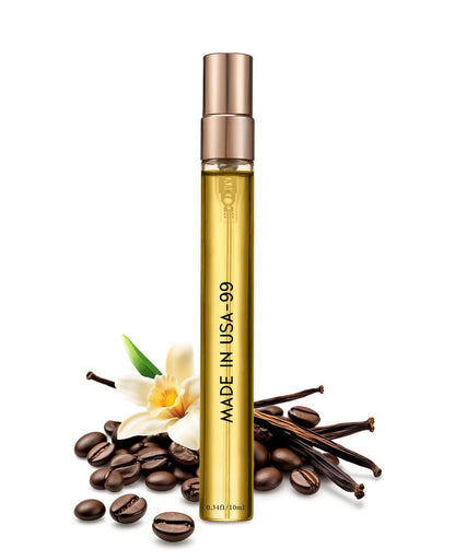 PUREAMOR Pheromones Perfumes for Women, No. 54 Vanilla Cream Scent, Vanilla Perfume Oil, Advanced Fragrance Perfume for Woman, 0.34fl./10ml Gourmand Parfum, Travel Size Perfumes for Women,Made in USA
