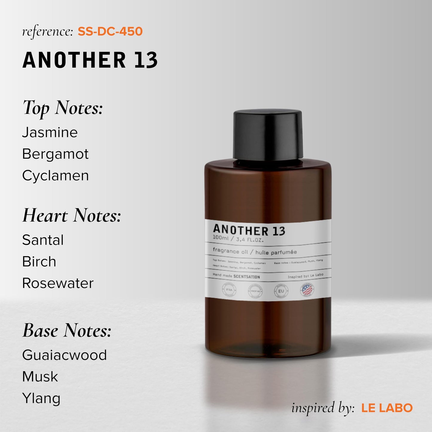Essential Oils for Diffusers for Home - Another 13 Oil 3.4 Fl Oz - Aromatherapy - Long Lasting Hotel Collection Diffuser Oil - Oils for Diffuser - Made in USA