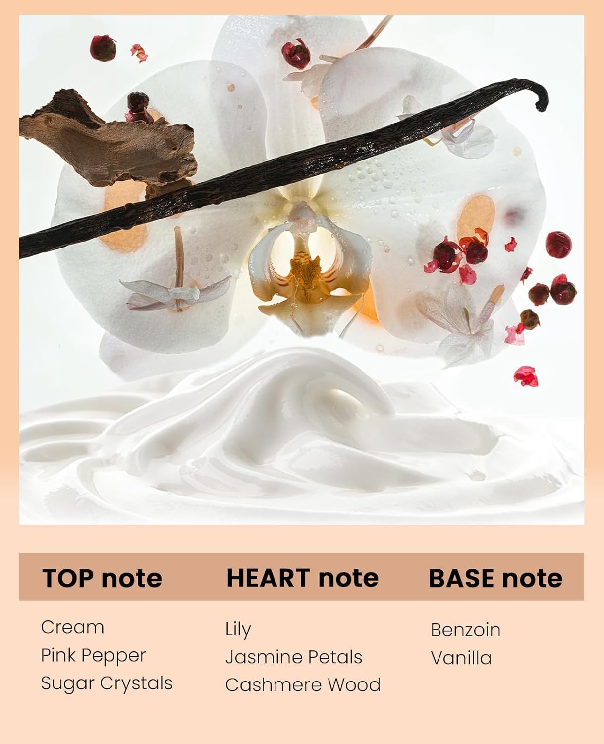PUREAMOR Pheromones Perfumes for Women, No. 54 Vanilla Cream Scent, Vanilla Perfume Oil, Advanced Fragrance Perfume for Woman, 0.34fl./10ml Gourmand Parfum, Travel Size Perfumes for Women,Made in USA